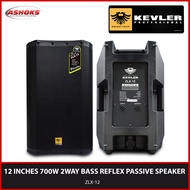 Kevler ZLX 12 Speaker / 12 inch 700W Speaker / 2 Way Bass Reflex Passive Speaker System Audio Sound