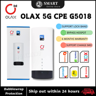 OLAX G5018 5G MODEM MODIFIED WIFI6 CAT22 CPE 4G LTE BYPASS UNLIMITED HOTSPOT TS9 EXTERNAL PARABOLIC 