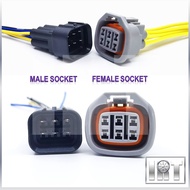 6 Pin IACV Idle Air Control Valve Socket Toyota 1JZ CDI Unit Kawasaki Throttle Soket Kereta Engine