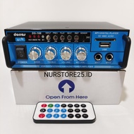 Power Amplifier Bluetooth DORRAS Karaoke DS-188 Radio FM TF CARD USB BT AUX/ Bluetooth Active Singlet/Bluetooth Amplifier DORRAS Karaoke