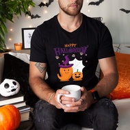 100Cm-5xL S-5XL Happy Halloween T-shirt Men Women Black Tees Halloween Party Tops Sisters T Shirt To