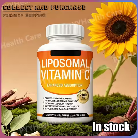 Liposomal Vitamin C 2000mg Fat Soluble High Absorption Immune Support Collagen Antioxidant MCT Oil S