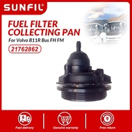 21762862 24073047 7421762862 Fuel Filter Collecting Pan For Volvo B11R Bus FH FM 2012- DC13 DC16 DC1