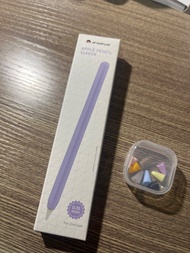 Apple Pencil 保護套 紫色（矽膠）