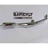 Ekzos Yamaha Y110 SS110 SS2 SS Two Crom Chrome Color Original Barickly Racing Exhaust Standard Type 