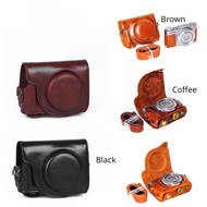 PU Leather Camera case Bag Cover with Strap For Canon Powershot G9X G9X II Mark II SX700 SX710 SX720