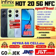 Terlaris INFINIX HOT 20 5G NFC RAM 6/128GB , 4/128GB GARANSI RESMI