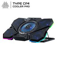 พัดลมโน๊ตบุ๊ค EGA Type CP1  Type CP2 Type CP4 Type CP5 พัดลมรองโน๊ตบุ๊ค Gaming Cooler Pad พัดลมระบาย