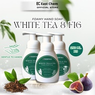 [BUNDLE 250ml x3] WHITE TEA & FIG SCENTED FOAMY HAND SOAP (foam hand soap)| EC Essentials | Made in 