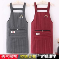 apron water proof apron cotton apron kitchen cotton apron kitchen apron Home Outer Apron Pure Cotton