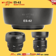 Lens Hood Camera Lens Hood ES-62 52mm Canon EF 50mm f1.8 II Nikon 50mm f1.8D f1.4D Yongnuo YN 50mm Y