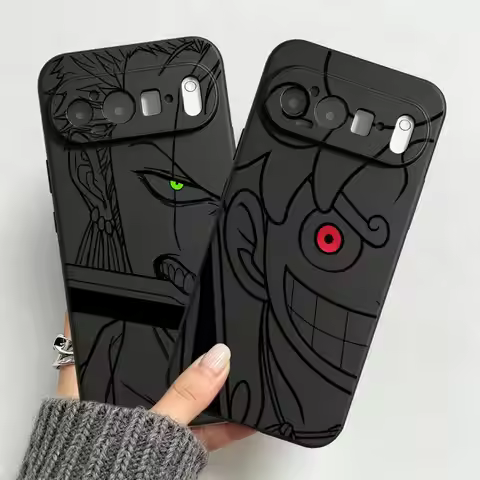 Funda Phone Cover Case for Google Pixel 10A 10 9 Pro XL 6 7 8 Pro 9a 7a 6a 8a One Piece Happy Face L