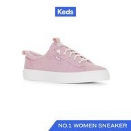 KEDS รองเท้าผ้าใบ แบบผูกเชือก รุ่น KICKBACK CANVAS สีชมพู ( WF67417 )