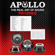 Komponen Speaker Apollo PD1850/2 SPIKER 18 INCH Apollo 18"