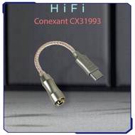 USB Type C to 3.5mm HiFi Adapter Cable DAC Conexant CX31993 Chip - CX-PRO