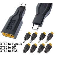 Converter Connector PD 20V 5A Type C Male to XT60 Male