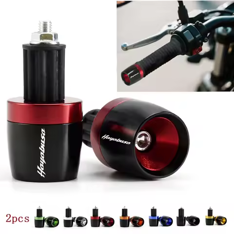 Motorcycle Handlebar Grips Ends Handle Bar Cap End Plu For suzuki HAYABUSA GSX1300R GSX 1300R GSXR 1