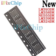 5pcs LM393DR LM393 SOP LM393DT LM358DR LM358 NE555DR NE555 LM339DR LM339 LM324DR LM324 LM358DR2G chi