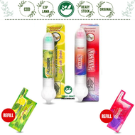 PLOSSA MINI KEMASAN ISI ULANG REFILL SACHET PRESS AND SOOTHE AROMATICS EUCALYPTUS RED HOT PLOSSA KEC
