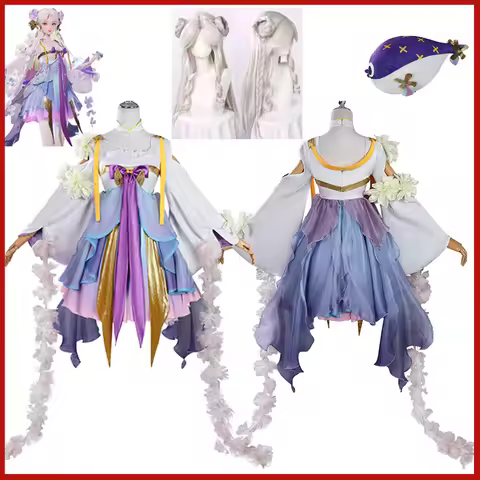 Game Honor Of Kings Dolia Mermaid Cosplay Costume King of Glory Dolia Princess Lolita Dress Comic Co