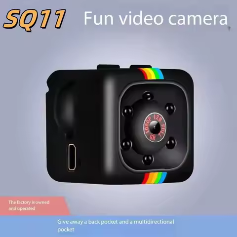 SQ11 mini high-definition aerial camera for outdoor sports, mini matte device, night vision card, DI
