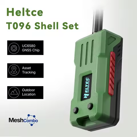 Heltec Mesh Node T096 Dev-Board 28±1dBm Kit Case nRF52840 GPS Bluetooth USB-C interface Support Ardu