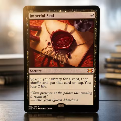 2X2 HOLO9-001 Tcg proxy magic cards Imperial Seal Mana Vault Phyrexian Altar Dockside Extortionist d