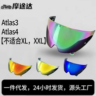 Ronin Motorcycle Helmet Lens Atlas3/Atlas4 Protective Mask Windproof Dustproof Multicolor Lens