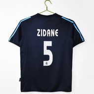 jersey spurs jersey Re-engraved 2003-04 season Real Madrid away retro old jersey Grand Raul Zidane B