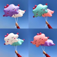 31 inch Summer theme Smile macaron cloud happy birthday party decorations aluminum Birthday Balloon