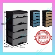 [Discount RM20]Felton 5 Tiers Drawer / Clothes Storage / Clothes Cabinet / Multipurpose Drawer FDR 484