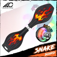 สเน็คบอร์ด สเน็คบอร์ดแบบ สเก็ตบอร์ด 2 ล้อ Snakeboard สเน็คบอร์ด เอ็กซ์ตรีม กีฬาสเน็คบอร์ด สมัยใหม่ โดนใจวัยรุ่น