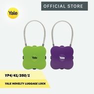 Yale YP4/41/350/1 Novelty Luggage Lock (Purple/Green)