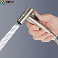 SUYO Booster Faucet, Pressurized 304 Stainless Steel High Pressure Spray, Women's Washing|Silver Hand Bidet Faucet