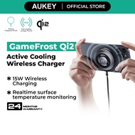 AUKEY LC-G10 MagFusion GameFrost Qi2 Active Cooling Wireless Charger