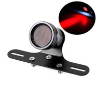 Motorcycle Accessories Aluminum Alloy Motorcycle Tail Light Horn Grid Harley Retro Tail Light LED Ta