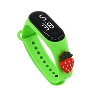 Jam Tangan Anak Karakter LED Motif Kartun Gelang Anak Perempuan Laki Laki Silikon Tahan Air Murah
