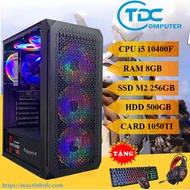 Case máy tính chơi game máy tính để bàn thiết kế đồ họa làm Youtube chuyên nghiệp PC Gaming CPU core