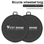 TwirlTide Bike Wheel Bag MTB Road Storage Portable for 26-29in Bicycle Large Opening Cycle Accessory