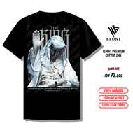 KRONE Kaos RAJA BALDWIN IV Katun 24s - Tshirt Distro KING BALDWIN IV Premium Oversize