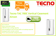 Tecno TAC 700C Vertical Casement Aircon / FREE EXPRESS DELIVERY