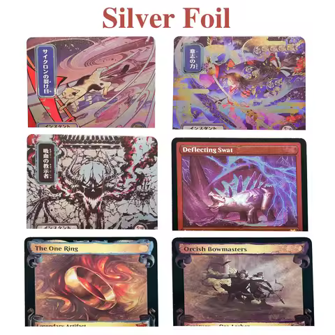 Silver Foil Cyclonic Rift Force of Will Jeska's Will Vampiric Tutor JP SOA One Ring LTR Deflecting S