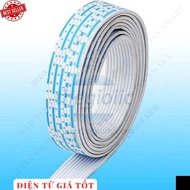 UL2468 Blue and White Ribbon Wire 12 Strands 1.5mm Wire Size 24AWG Electronic 886