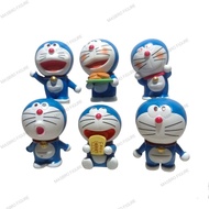 Doraemon Dorayaki Figure Doraemon cake Topper display contains 6