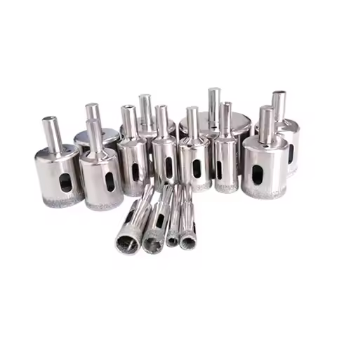 1pcs 3mm-60mm Diamond Coated Drill Bit Tile Marble Glass Ceramic Hole Saw Drilling Bits For Power To