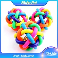 7-color ball toy with bell for dogs and cats_Toys for dogs and cats