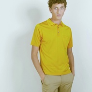 Montagut SS22 Renard Men's Short-Sleeve Polo T-Shirt in Fil Lumiere Plain 100% Polyamide Made in Portugal