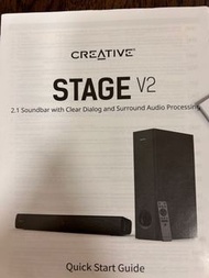 creative  stage V2 soundbar