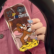 Casing HP Samsung Galaxy A12 4G A12 5G M12 F12 Case Cute Mouse anime Childhood Pattern Casing HP Softcase Wave Limit Phone Casing