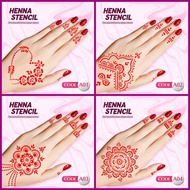 Sticker inai / Sticker Henna / Henna Stencil / Mehndi Stencil NEW DESIGN